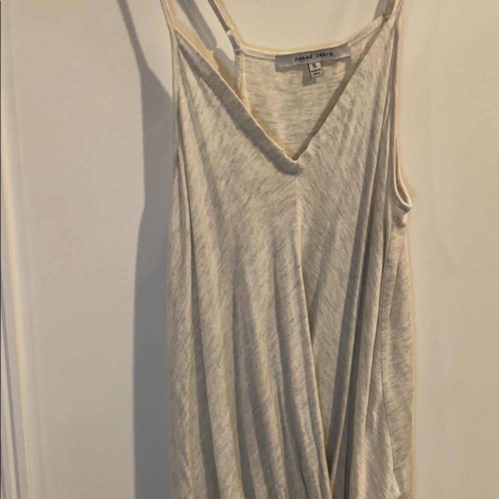 Naked Zebra tank top